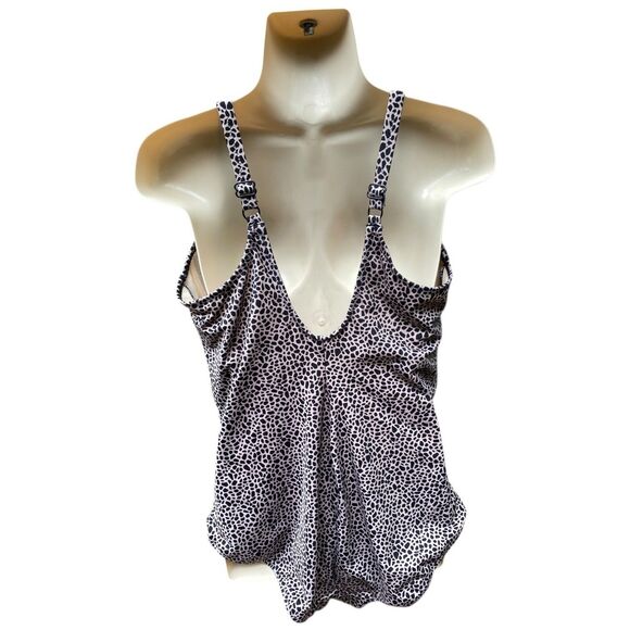 Fantasie Madagascar Underwire One piece Swimsuit twist front slimming US 40E - Picture 7 of 16